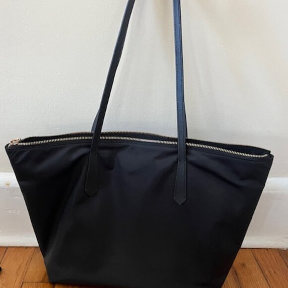 Kate Spade Black Kitt Nylon Medium Tote - Used - Excellent Condition - Picture 2 of 7